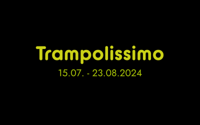 Schriftzug Trampolissimo 2024